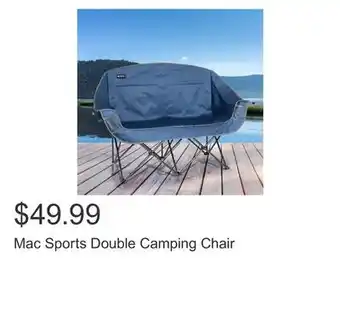 Costco Mac Sports Double Camping Chair offer
