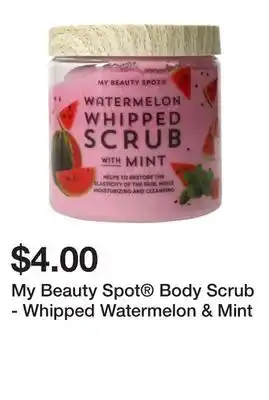 Five Below My Beauty Spot Body Scrub - Whipped Watermelon & Mint offer