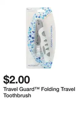 Five Below Travel Guard Folding Travel Toothbrush offer
