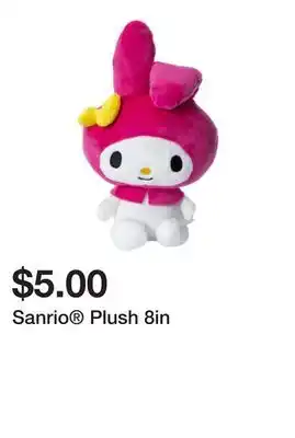 Five Below Sanrio Plush 8in offer