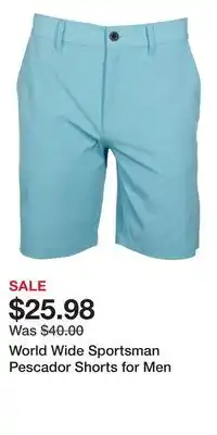 Cabela's World Wide Sportsman Pescador Shorts for Men offer