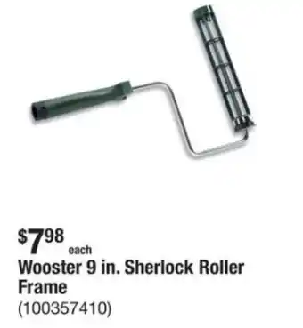 The Home Depot Wooster 9 in. Sherlock Roller Frame offer