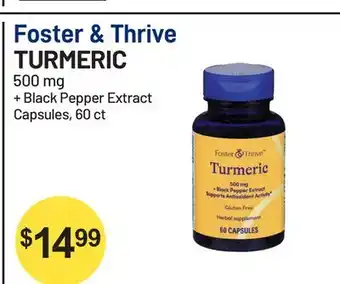 Health Mart Foster & Thrive TURMERIC offer