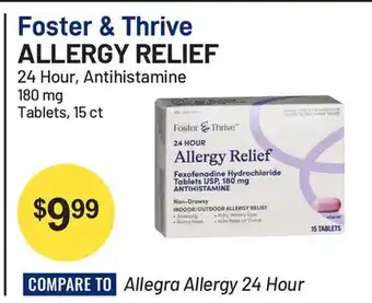 Health Mart Foster & Thrive ALLERGY RELIEF offer