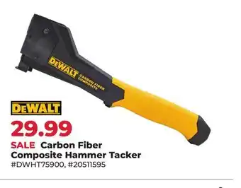 Runnings DEWALT Carbon Fiber Composite Hammer Tacker offer