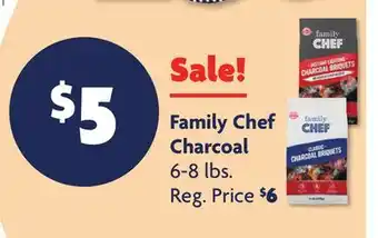 Family Dollar Family Chef Charcoal offer