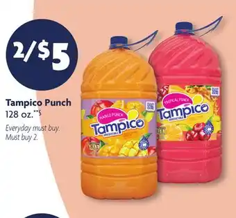 Family Dollar Tampico Punch offer