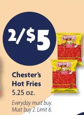 Family Dollar Chester's Hot Fries offer