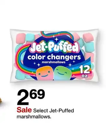 Target Select Jet-Puffed marshmallows offer