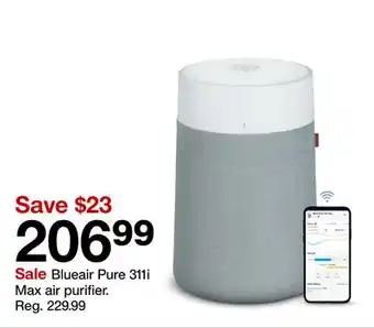Target Blueair Pure 311i Max air purifier offer