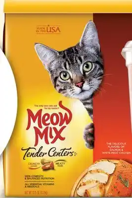 Target Meow Mix Tender Centers 13.5-lb. dry cat food offer