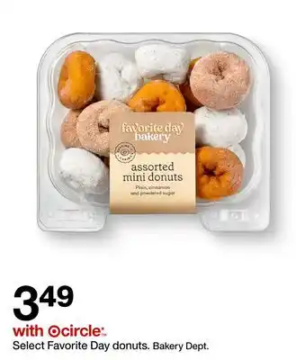 Target Select Favorite Day donuts offer