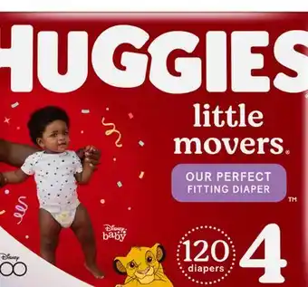 Target Huggies Little Movers 120 - ct. diapers offer