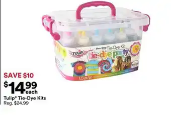 Michaels Tulip Tie-Dye Kits offer