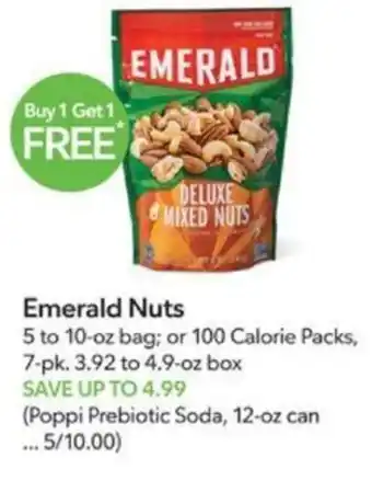 Publix Emerald Nuts offer