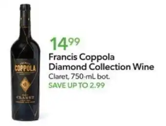 Publix Francis Coppola Diamond Collection Wine offer