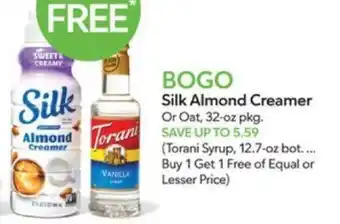 Publix Silk Almond Creamer offer