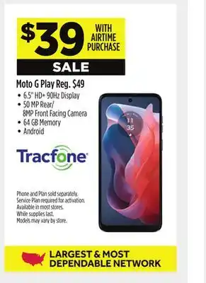 Dollar General Moto G PlayReg offer