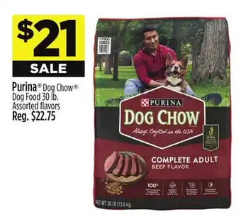 Dollar General Purina Dog Chow Dog Food offer