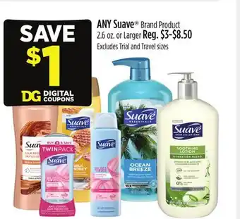 Dollar General ANY Suave offer