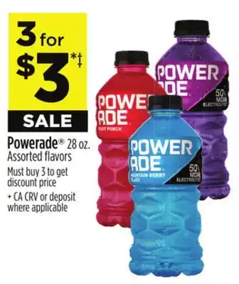 Dollar General Powerade offer
