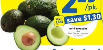 Lidl mini avocados offer