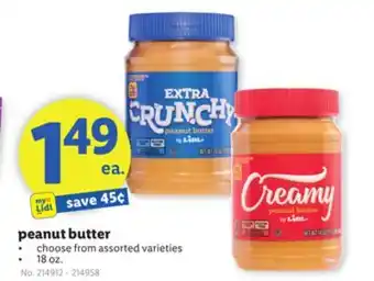 Lidl peanut butter offer