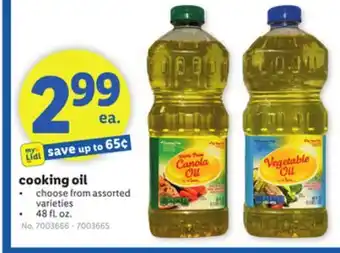 Lidl cooking oil offer
