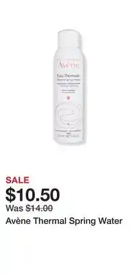 Ulta Beauty Avène Thermal Spring Water offer