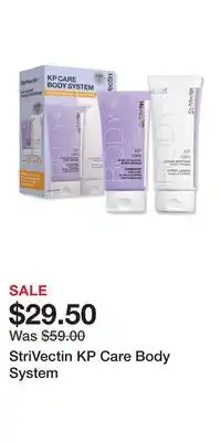 Ulta Beauty StriVectin KP Care Body System offer