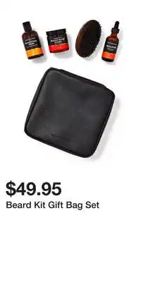 Bath & Body Works Beard Kit Gift Bag Set offer