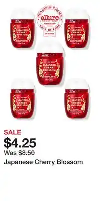 Bath & Body Works Japanese Cherry Blossom offer