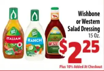 Wishbone or Western Salad Dressing