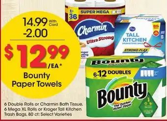 Ralphs Bounty Paper Towels offer
