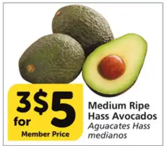 Vons Medium Ripe Hass Avocados offer