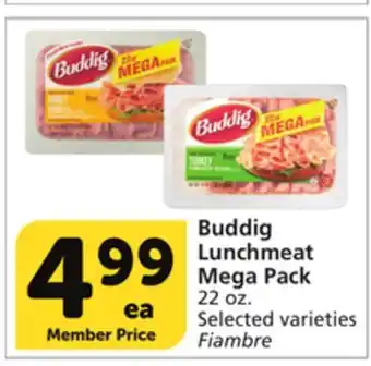 Vons Buddig Lunchmeat Mega Pack offer