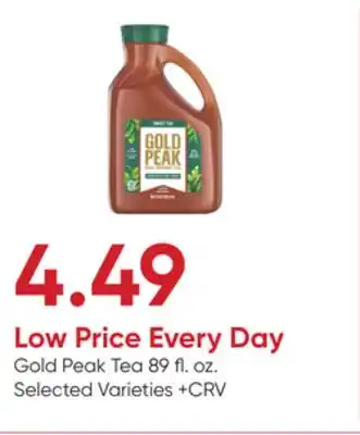 Stater Bros Gold Peak Tea offer