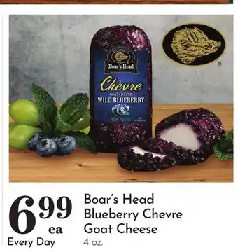Pavilions Boar's Head Blueberry Chevre Goat Cheese offer