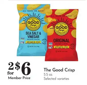 Pavilions The Good Crisp offer