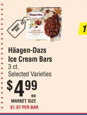 Smart & Final Häagen-Dazs Ice Cream Bars offer