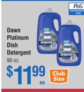 Smart & Final Dawn Platinum Dish Detergent offer
