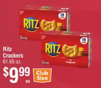 Smart & Final Ritz Crackers offer
