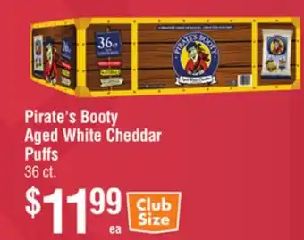 Smart & Final Pirate's Booty Aged White Cheddar Puffs offer