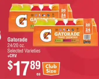 Smart & Final Gatorade offer
