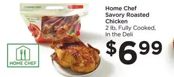 Food 4 Less Home Chef Savory Roasted Chicken offer