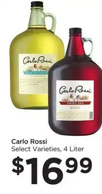 Food 4 Less Carlo Rossi offer