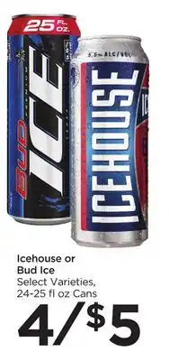 Food 4 Less Icehouse or Bud Ice offer