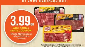 Mariano's Oscar Mayer Bacon offer