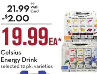 Mariano's Celsius Energy Drink offer