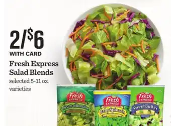Mariano's Fresh Express Salad Blends offer